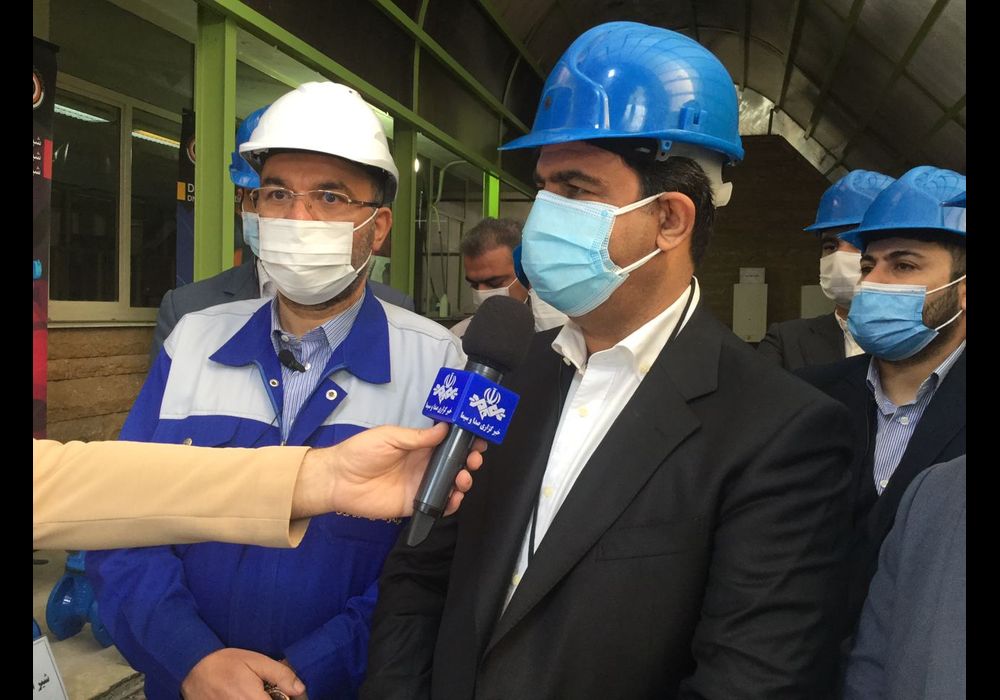 بازدید غریب پور از شرکت لوله و ماشین سازی ایران
