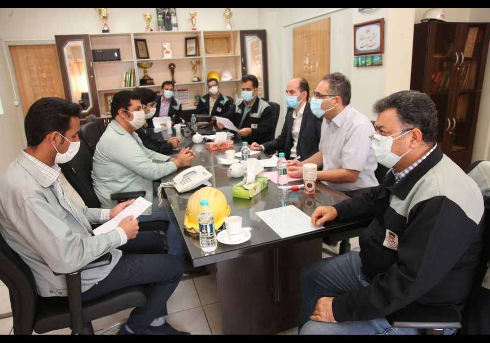 جلسه ارزیابی پروژه سبز در ذوب آهن