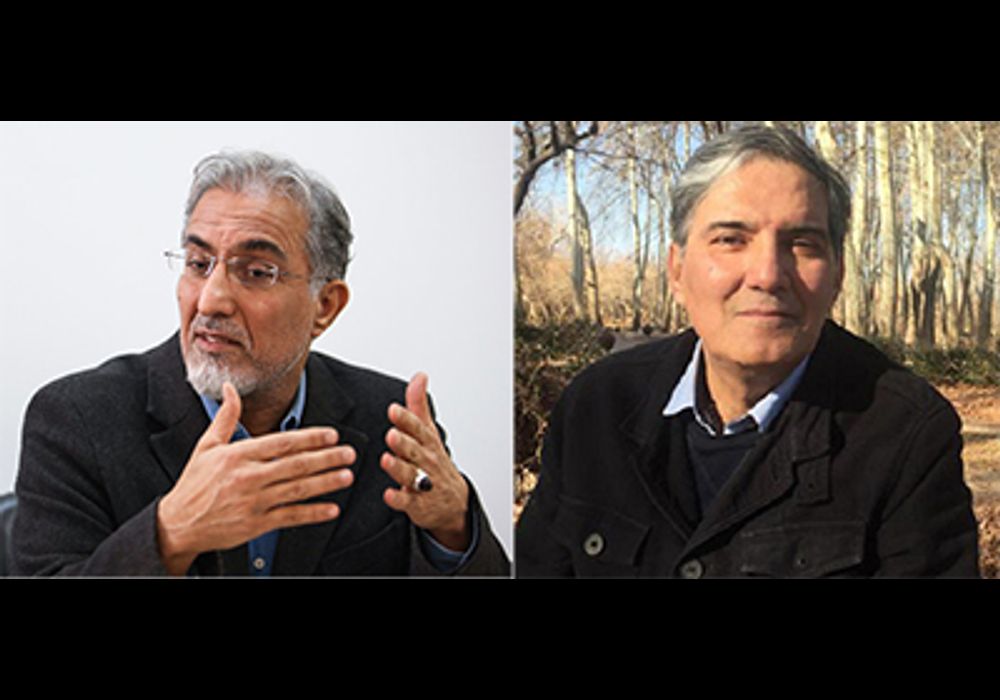 دکتر حسین راغفر و احسان سلطانی