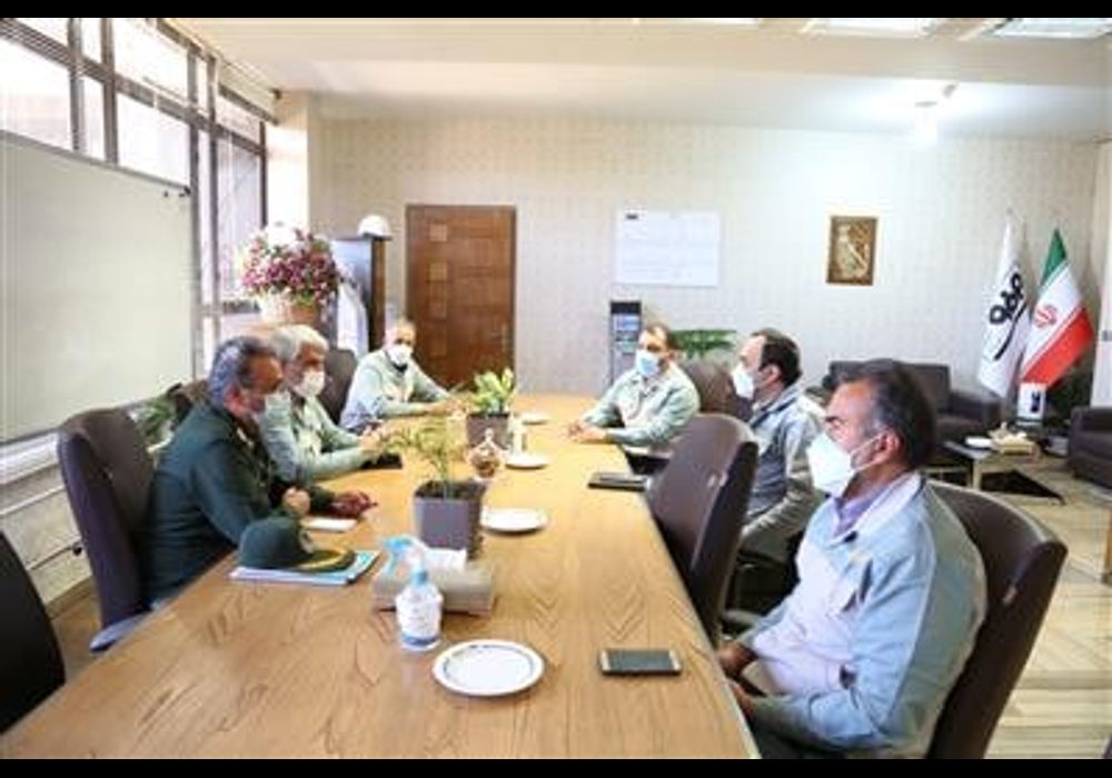دیدار فرماندهان بسیج با روابط عمومی فولاد مبارکه