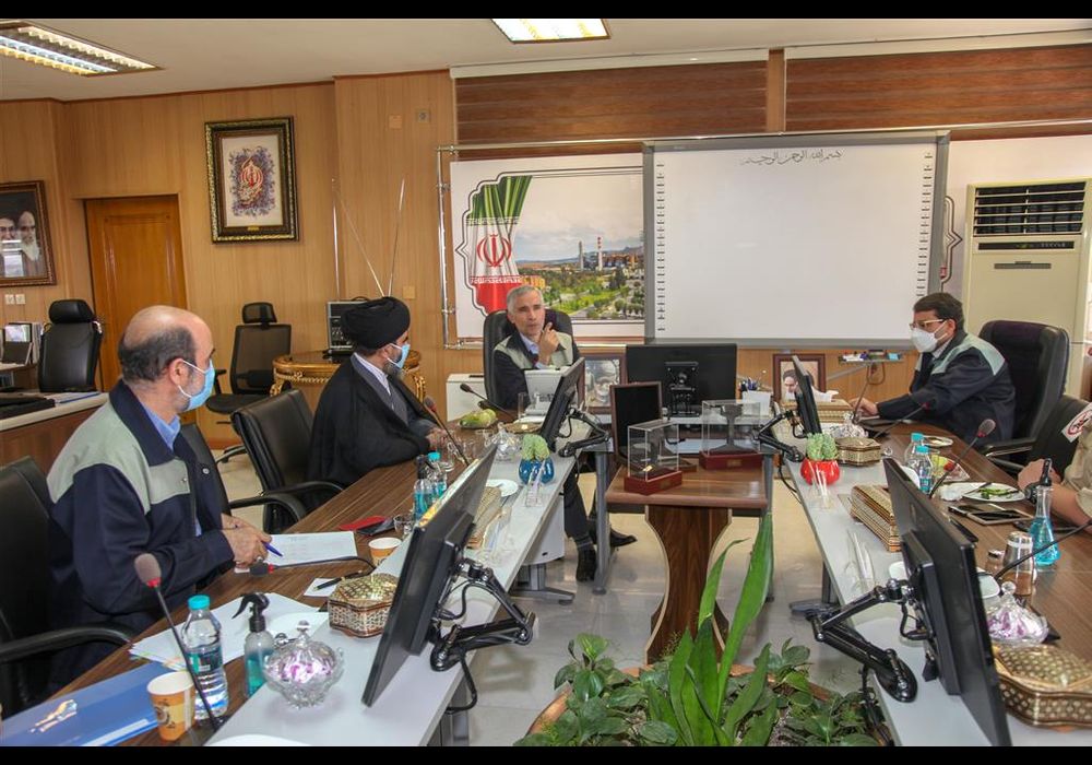 دیدار مدیران فلاورجان و شستا با یزدی خواه