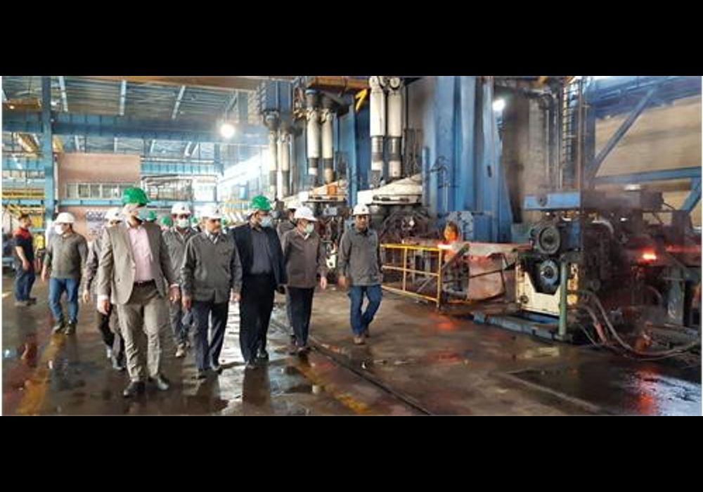 بازدید-مدیرعامل-شرکت-فولاد-خوزستان-از-شرکت-های-فولاد-کاوه-اروند-و-فولاد-جهان-آرا-اروند