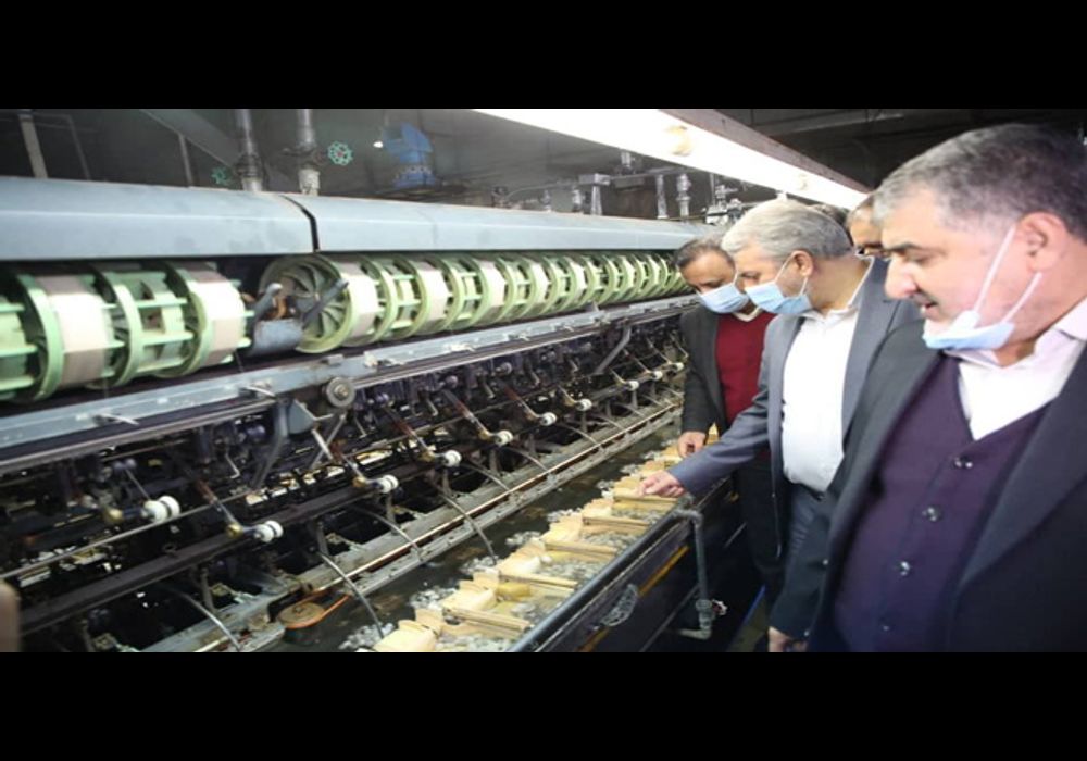 بازدید وزیر صمت از برند صنایع ابریشم