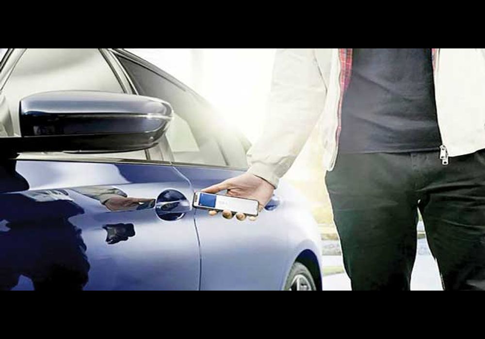 کلید دیجیتال گوشی اپل