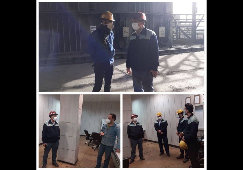 بازدید مهندس رخصتی از تولیدات مواد شیمیایی