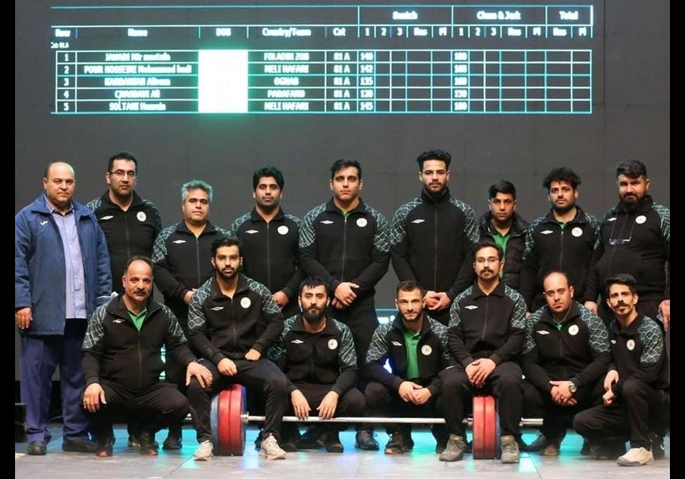 تبریک مدیر عامل ذوب آهن برای تیم وزنه برداری