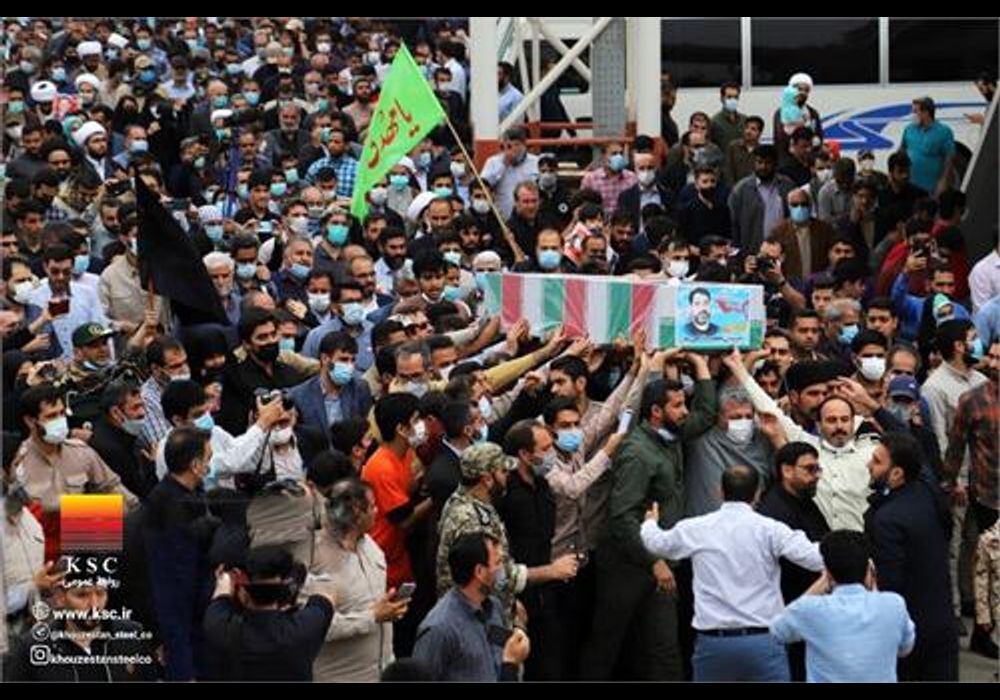 پیام-مدیرعامل-شرکت-فولاد-خوزستان-در-پی-شهادت-مدافع-حرم-احسان-کربلایی-پور