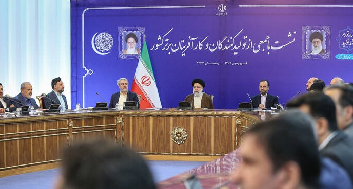 گزارش مدیر عامل ذوب اهن به رئیس جمهور