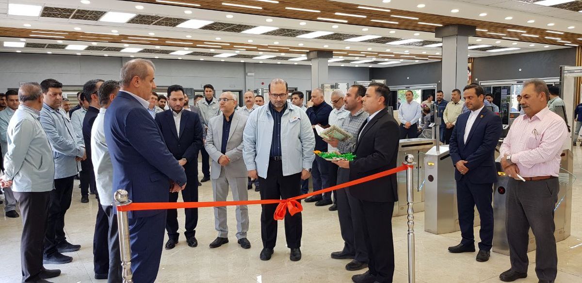 افتتاح کارخانه کنترل زمان فولاد خوزستان