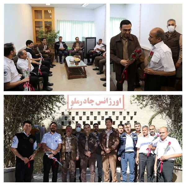 تجلیل از کادر درمان چادرملو