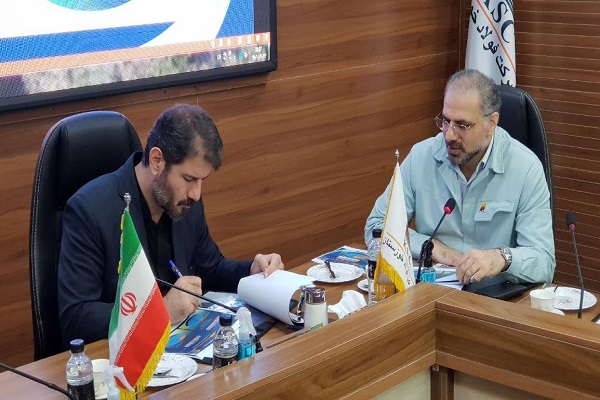 دیدار با معاون خرید فولاد خوزستان