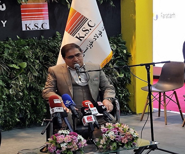 نشست خبری مخبر دزفولی در نمایشگاه متافو