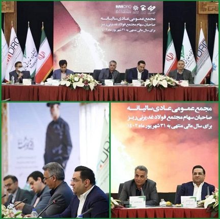 رشد سود فولاد غدیر نی ریز