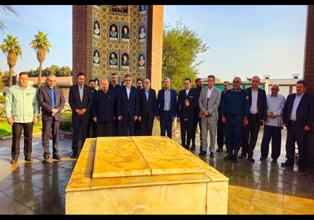 دیدار مدیر عامل بیمه از فولاد خوزستان