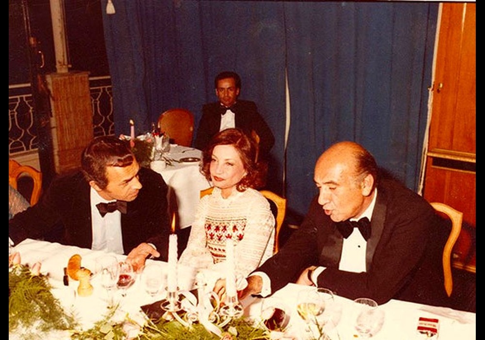 اشرف پهلوی و پرویز راجی