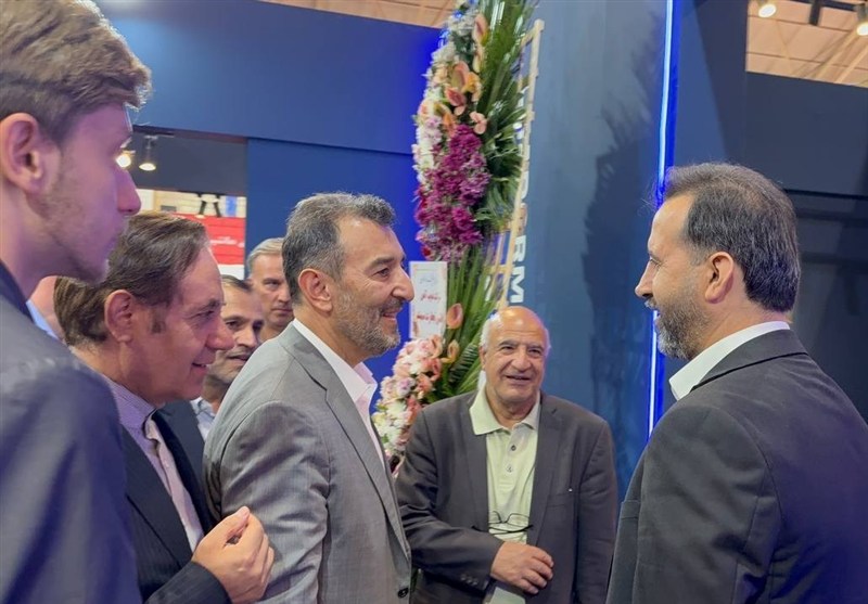 بازدید سمیعی از غرفه چادرملو در متافو