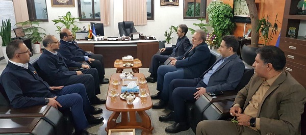 دیدار مدیر عامل فولاد خوزستان و سر