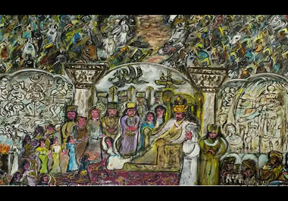 پیروز یکم و آسمان ایران