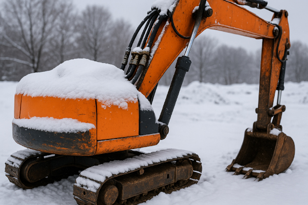 How to prevent the excavator hydraulic system from freezing in winter