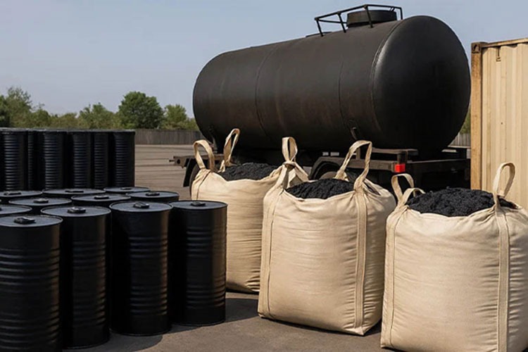 انواع بسته بندی قیر