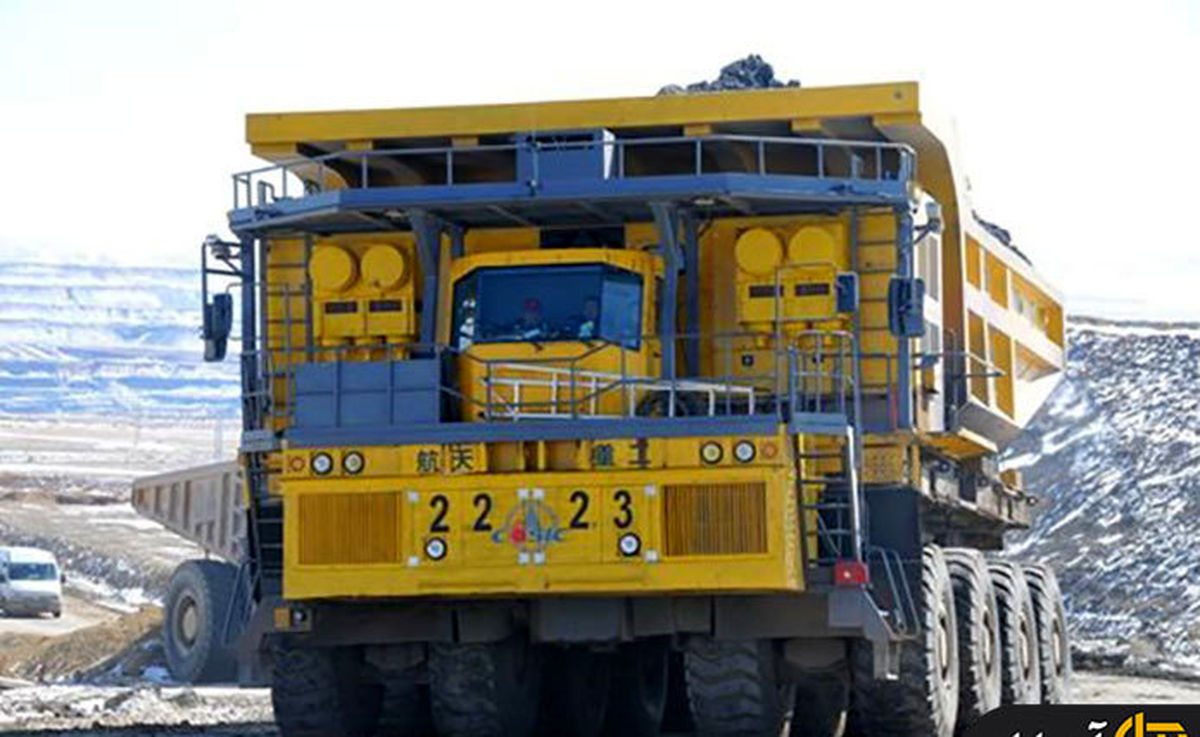 تولید دامپتراک فوق سنگین