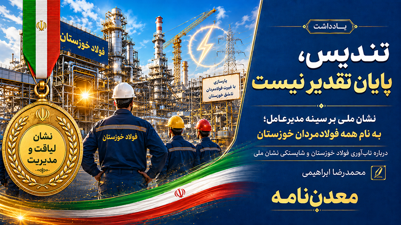 فولاد-خوزستان- تندیس تاب آوری